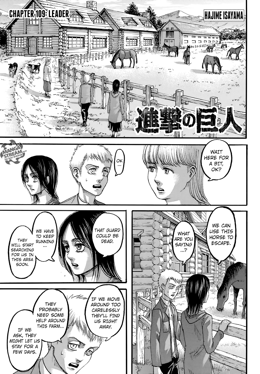 Shingeki no Kyojin chapter 109 page 3
