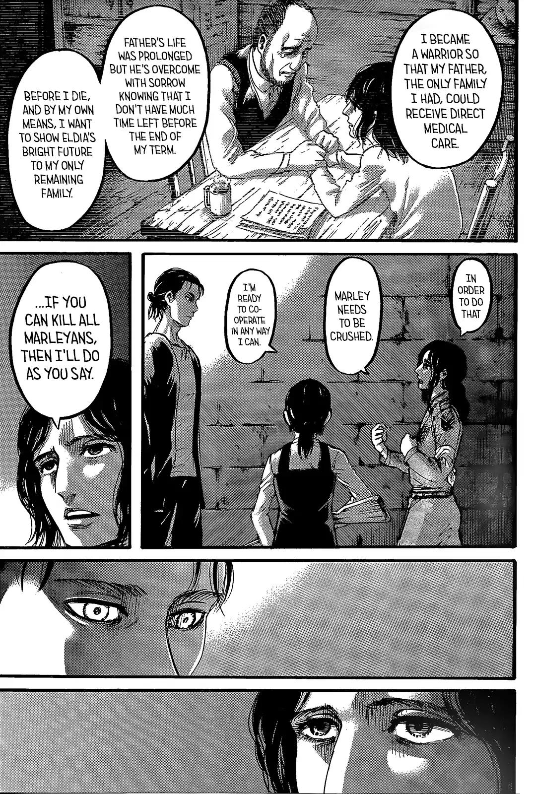 Shingeki no Kyojin chapter 116 page 17