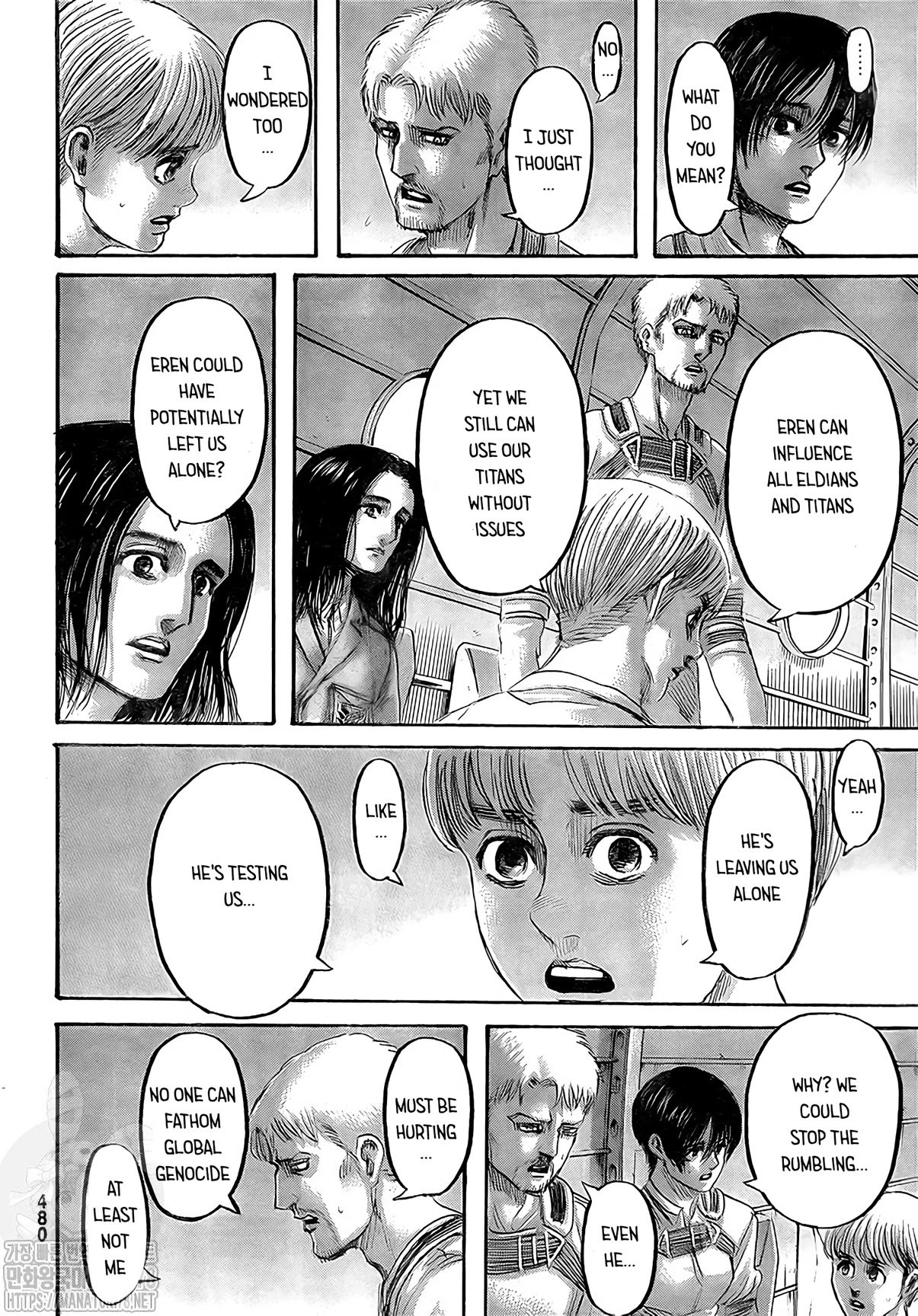 Shingeki no Kyojin chapter 133 page 11