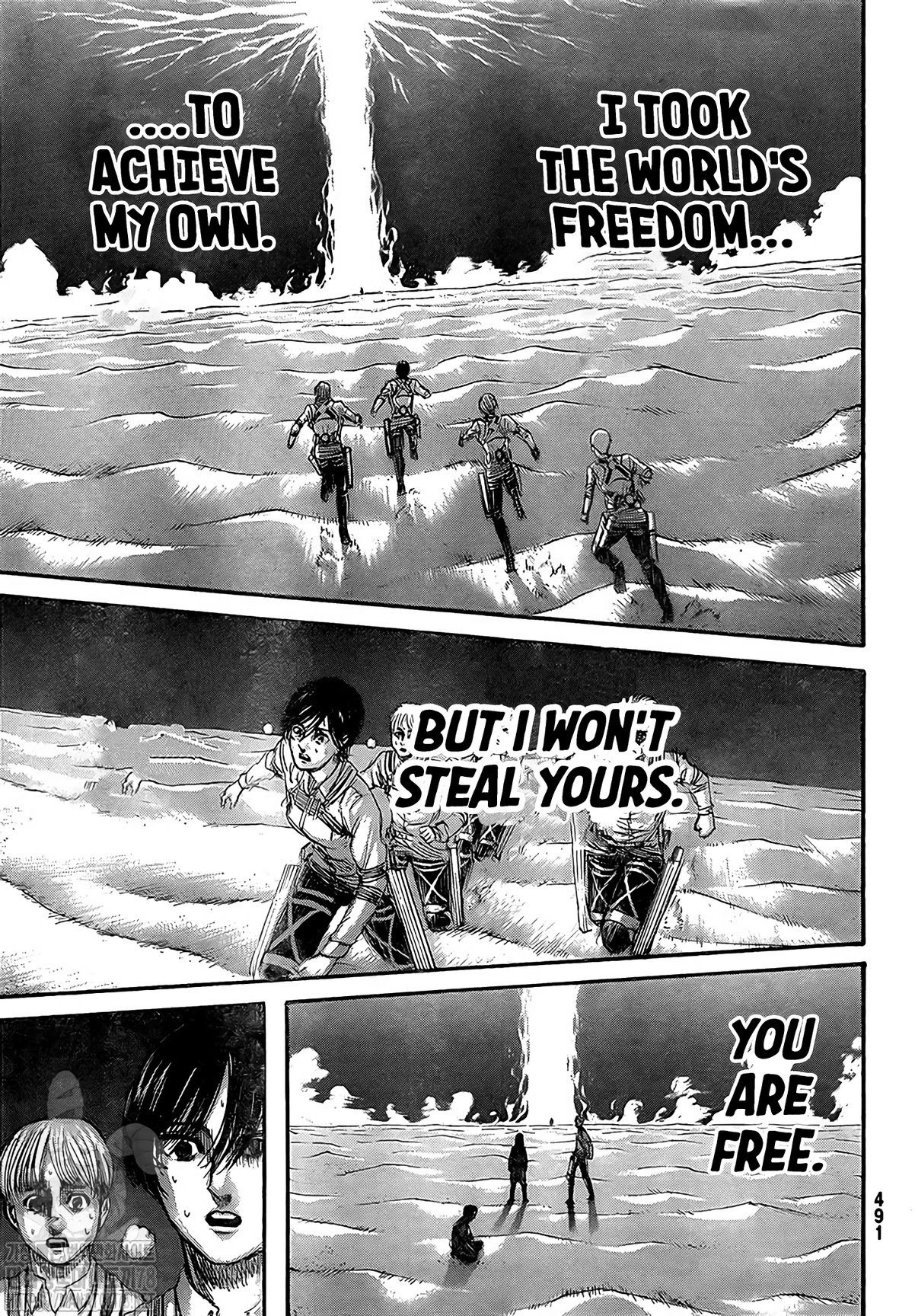 Shingeki no Kyojin chapter 133 page 21