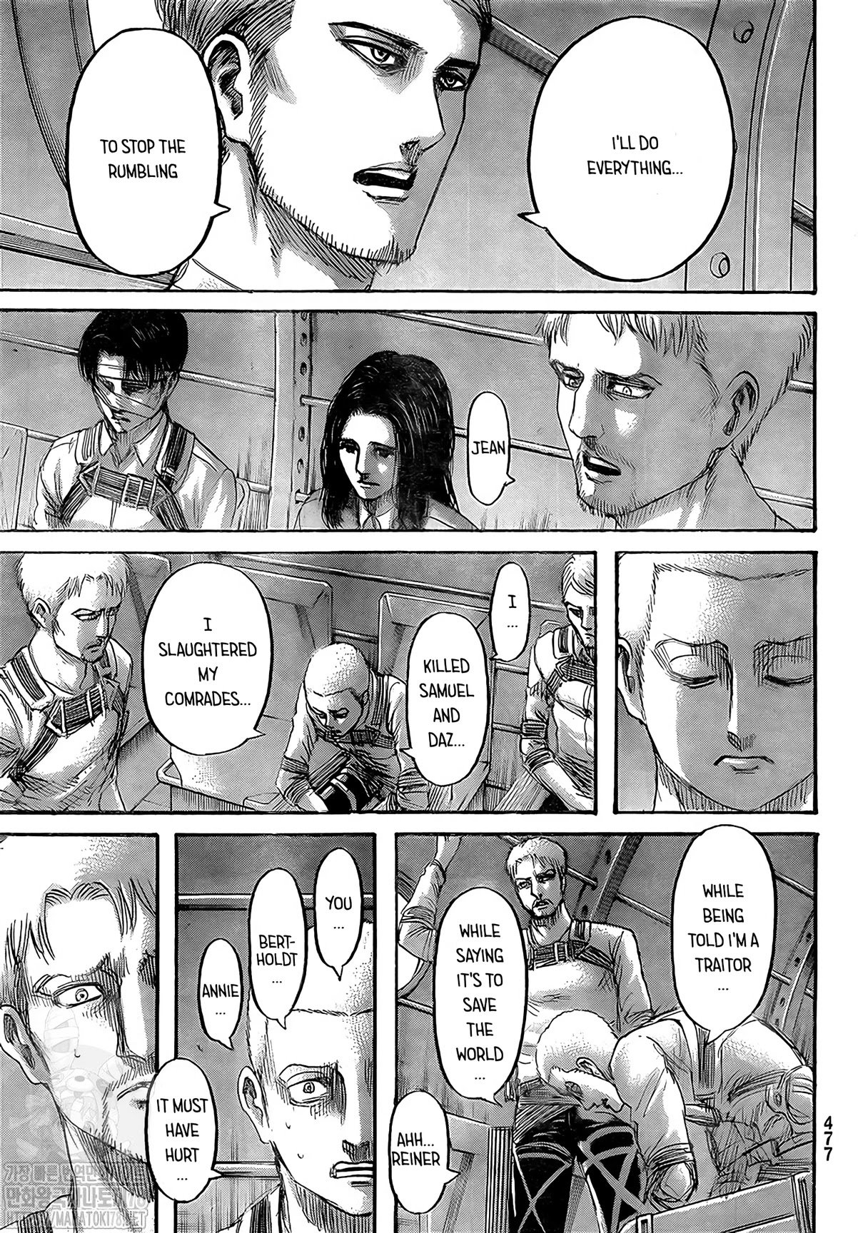 Shingeki no Kyojin chapter 133 page 8