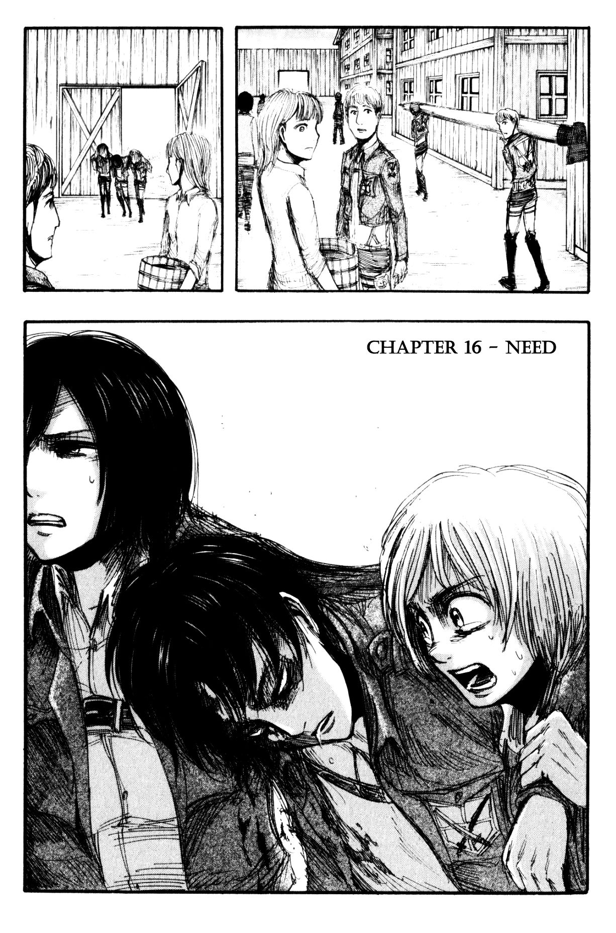 Shingeki no Kyojin chapter 16 page 1