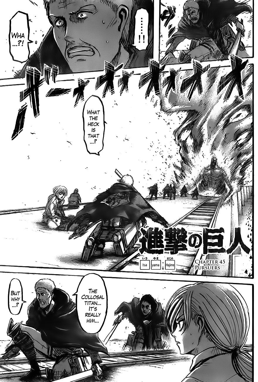 Shingeki no Kyojin chapter 45 page 1