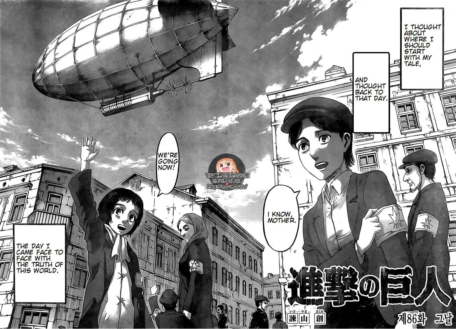 Shingeki no Kyojin chapter 86 page 2