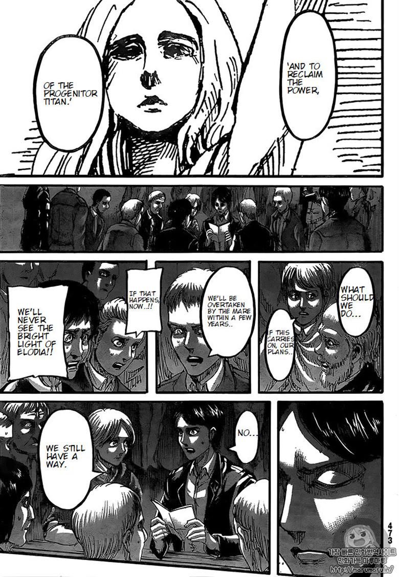 Shingeki no Kyojin chapter 86 page 41