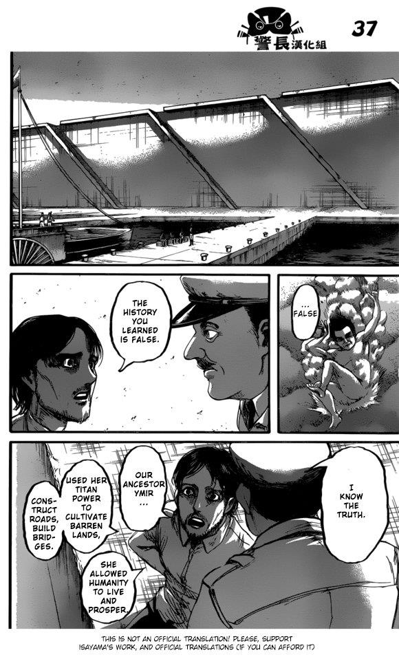 Shingeki no Kyojin chapter 87 page 38