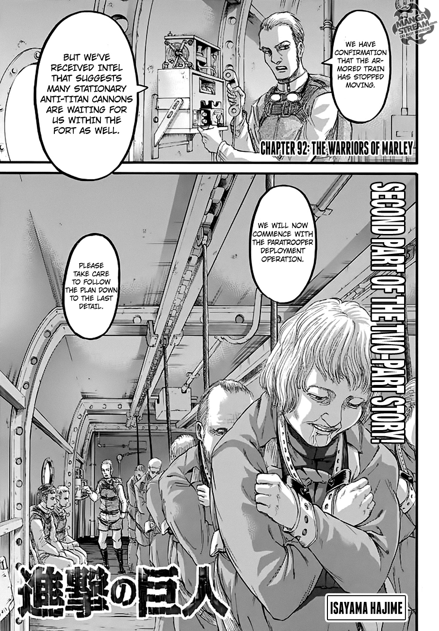 Shingeki no Kyojin chapter 92 page 3
