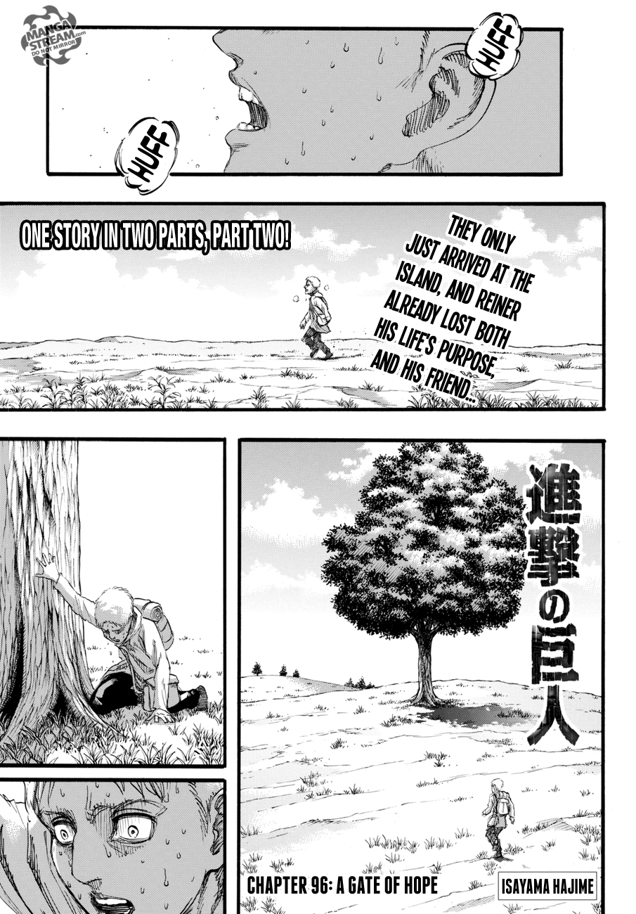 Shingeki no Kyojin chapter 96 page 1
