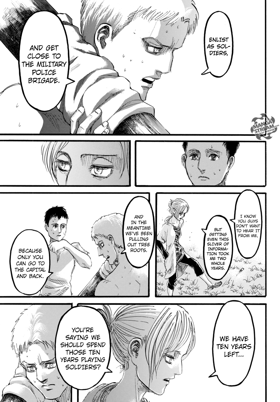 Shingeki no Kyojin chapter 96 page 42