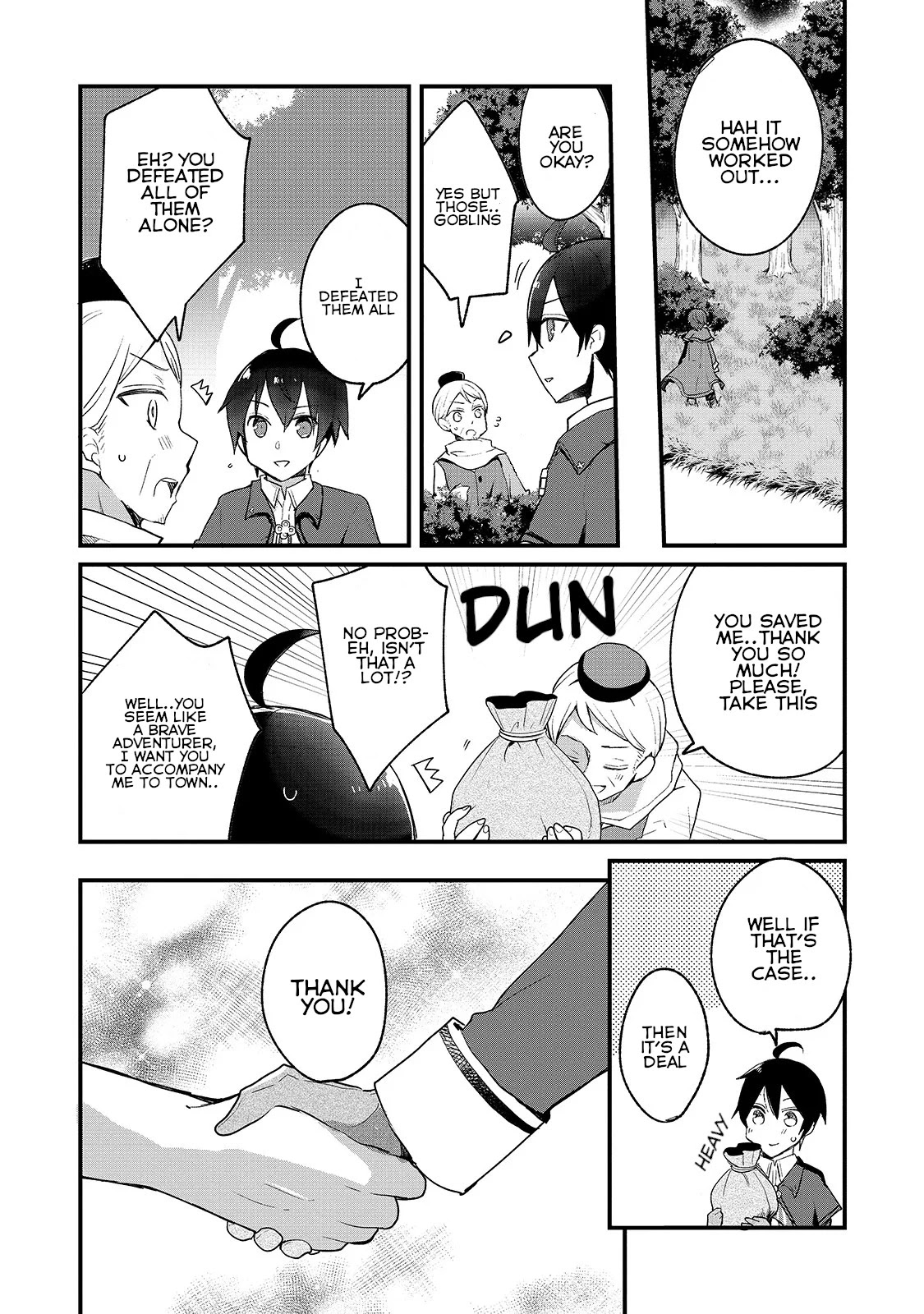 Shinja Zero no Megami-sama to Hajimeru Isekai Kouryaku chapter 1 page 36