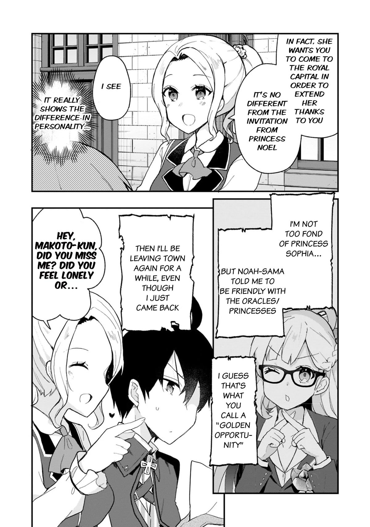 Shinja Zero no Megami-sama to Hajimeru Isekai Kouryaku chapter 28 page 2