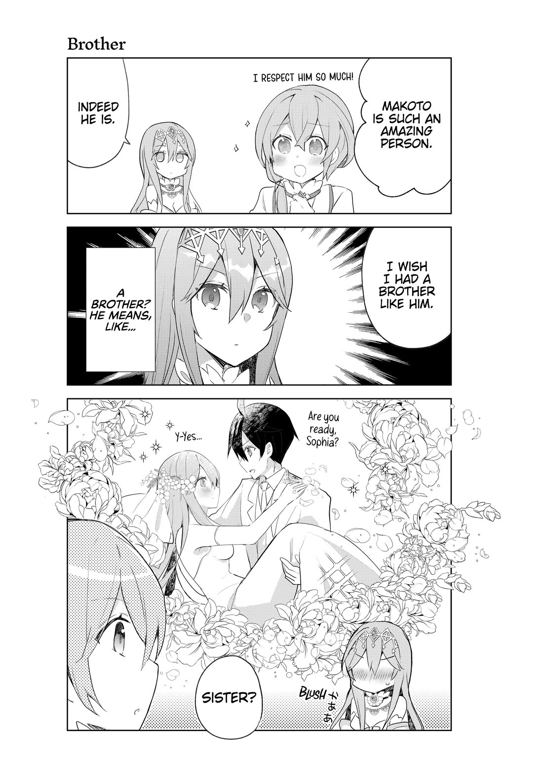 Shinja Zero no Megami-sama to Hajimeru Isekai Kouryaku chapter 36.5 page 1