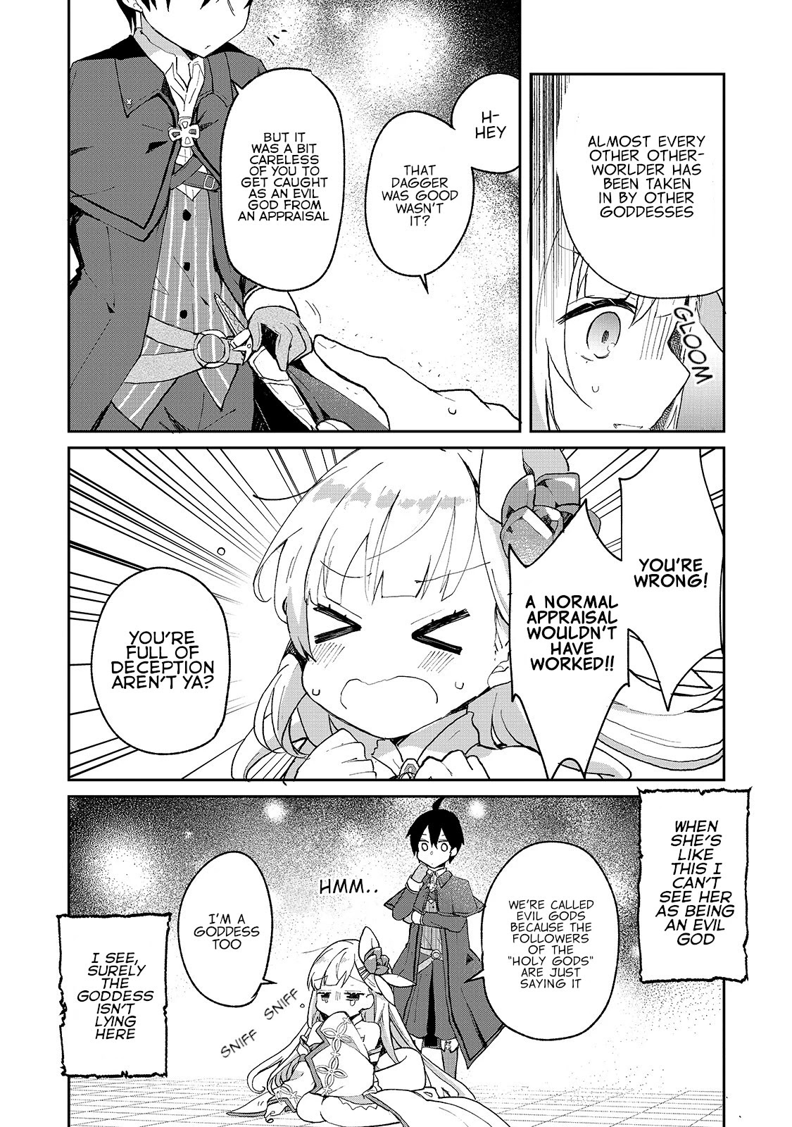 Shinja Zero no Megami-sama to Hajimeru Isekai Kouryaku chapter 4 page 5