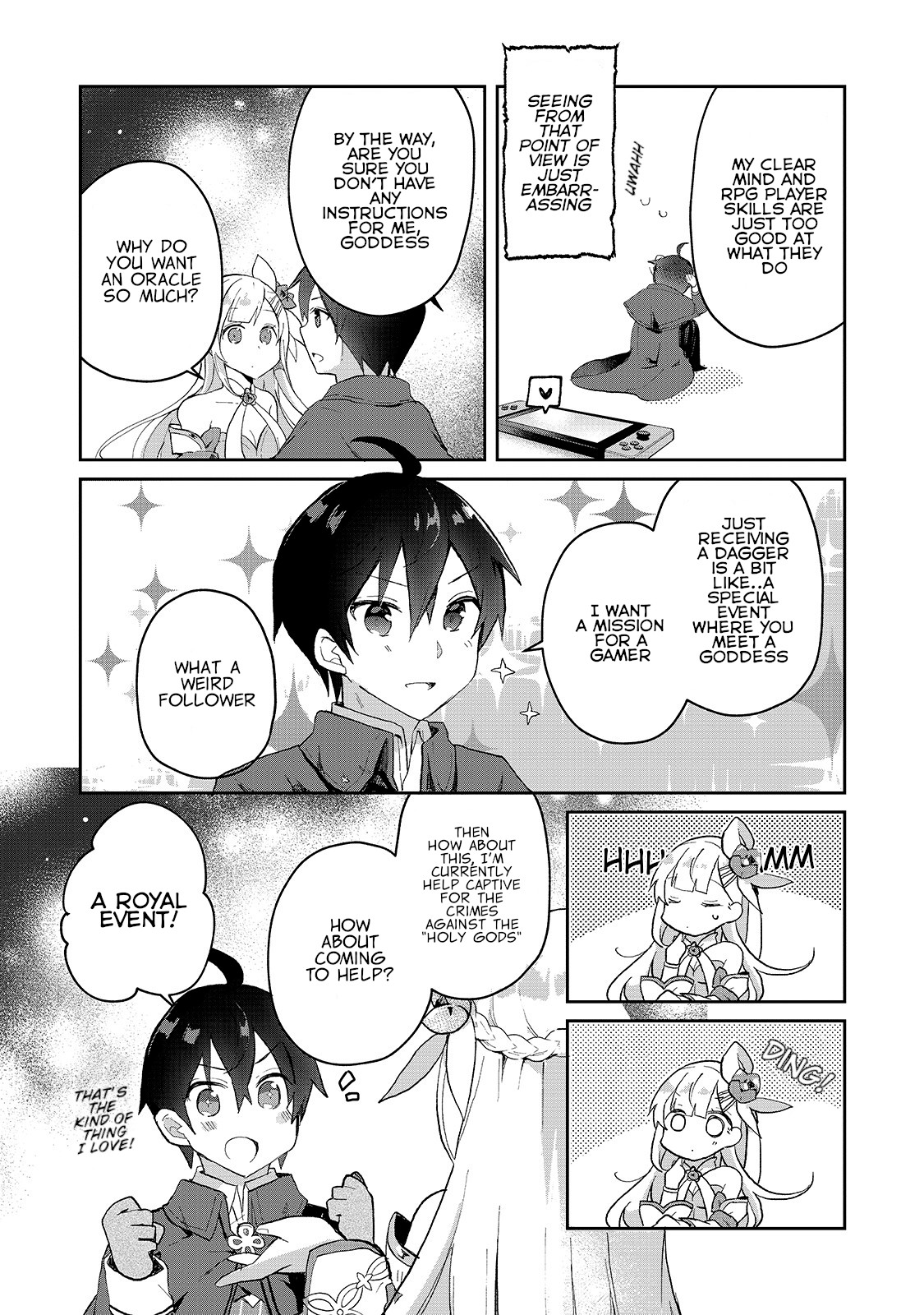 Shinja Zero no Megami-sama to Hajimeru Isekai Kouryaku chapter 4 page 8