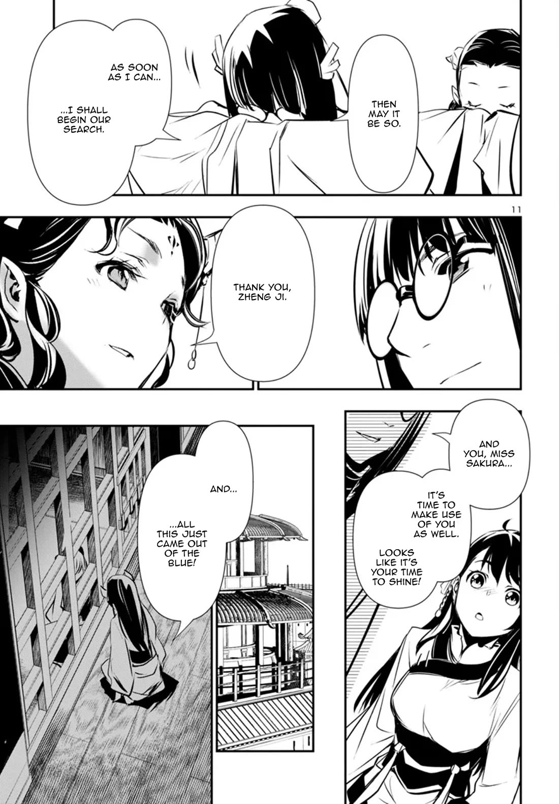 Shinju no Nectar chapter 87 page 11