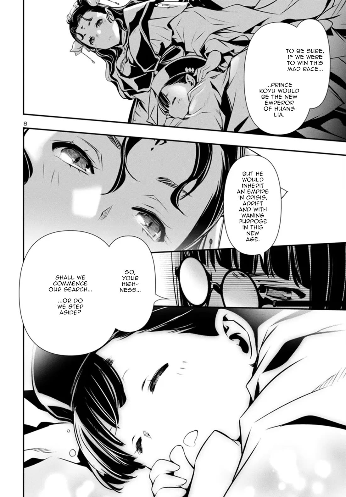 Shinju no Nectar chapter 87 page 8