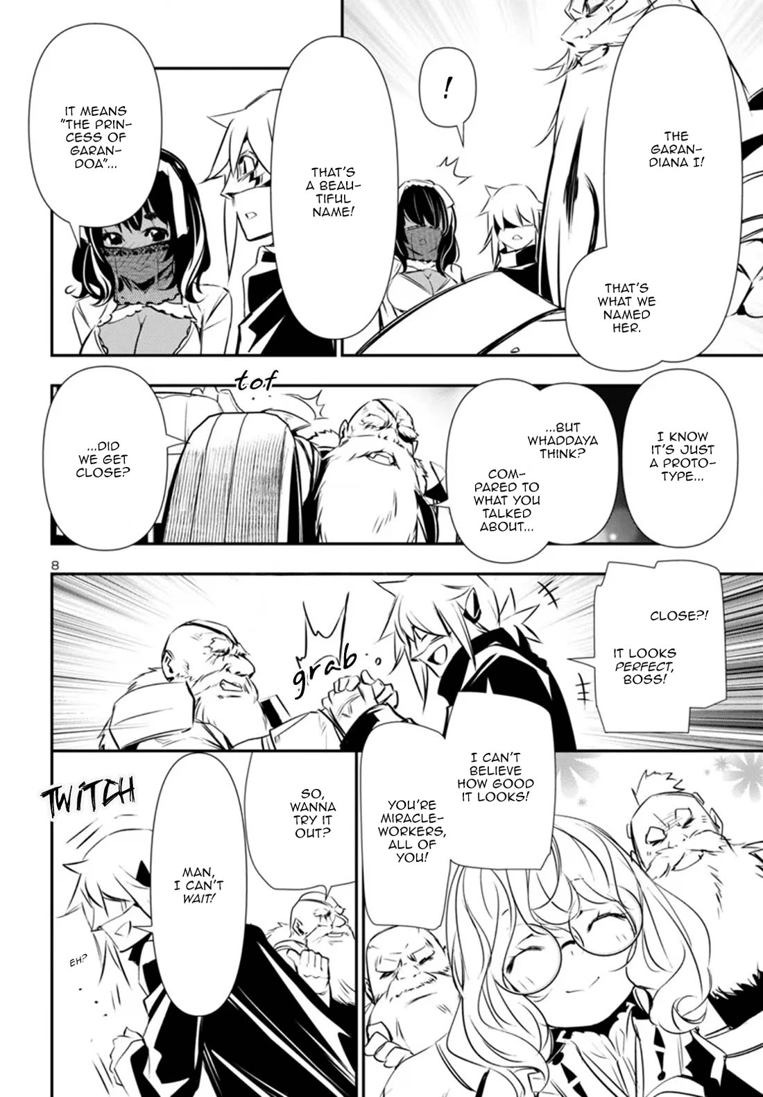 Shinju no Nectar chapter 89 page 8