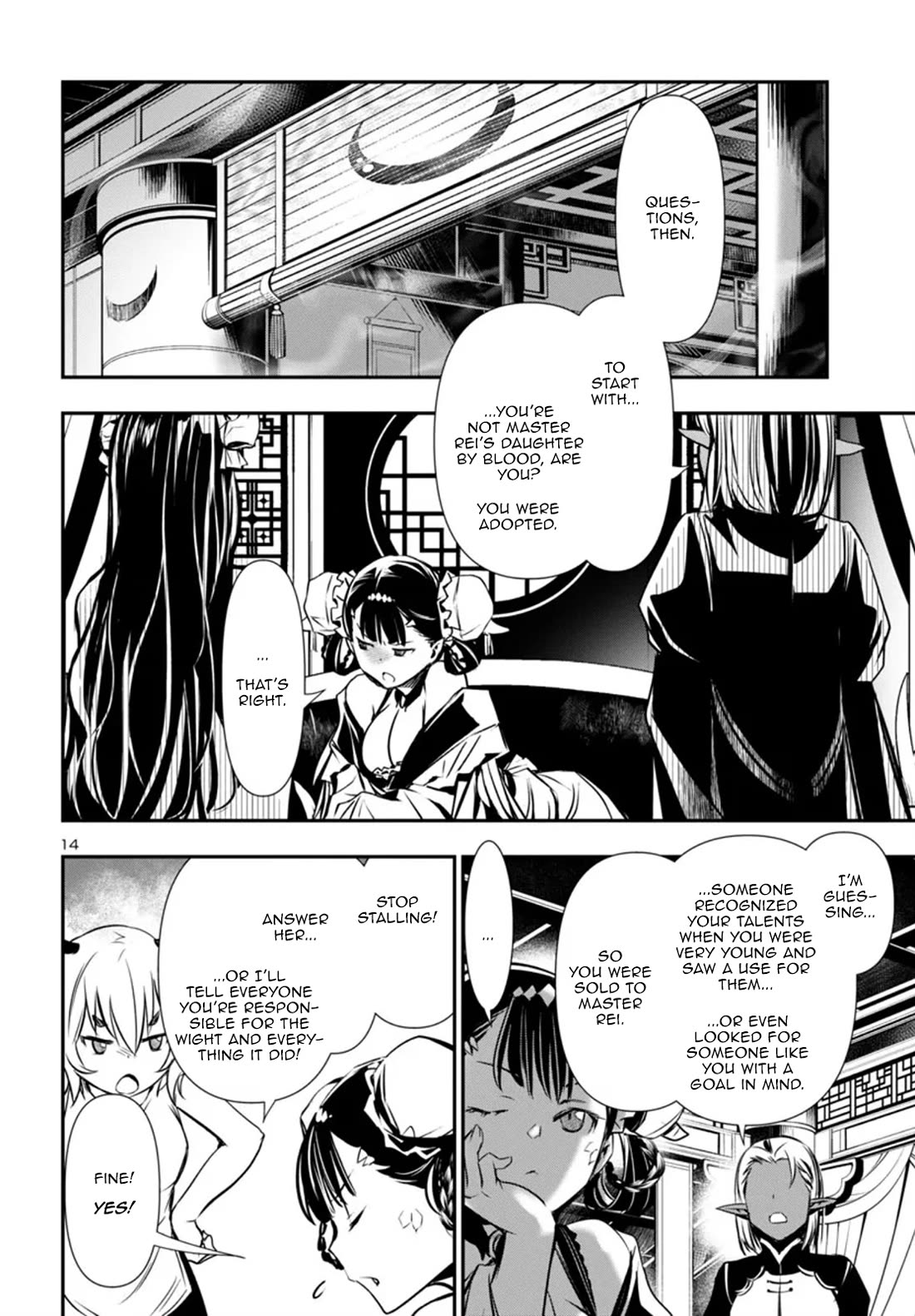 Shinju no Nectar chapter 95 page 14