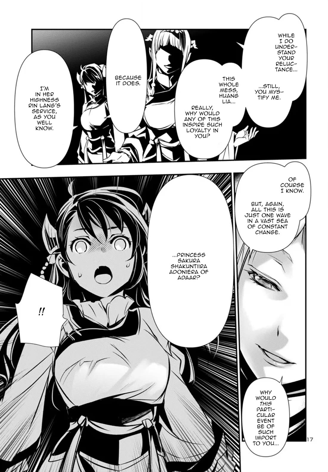 Shinju no Nectar chapter 96 page 17