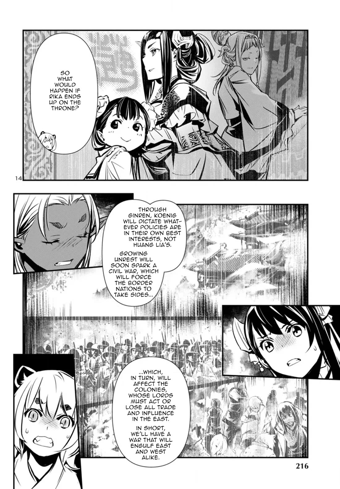 Shinju no Nectar chapter 97 page 14