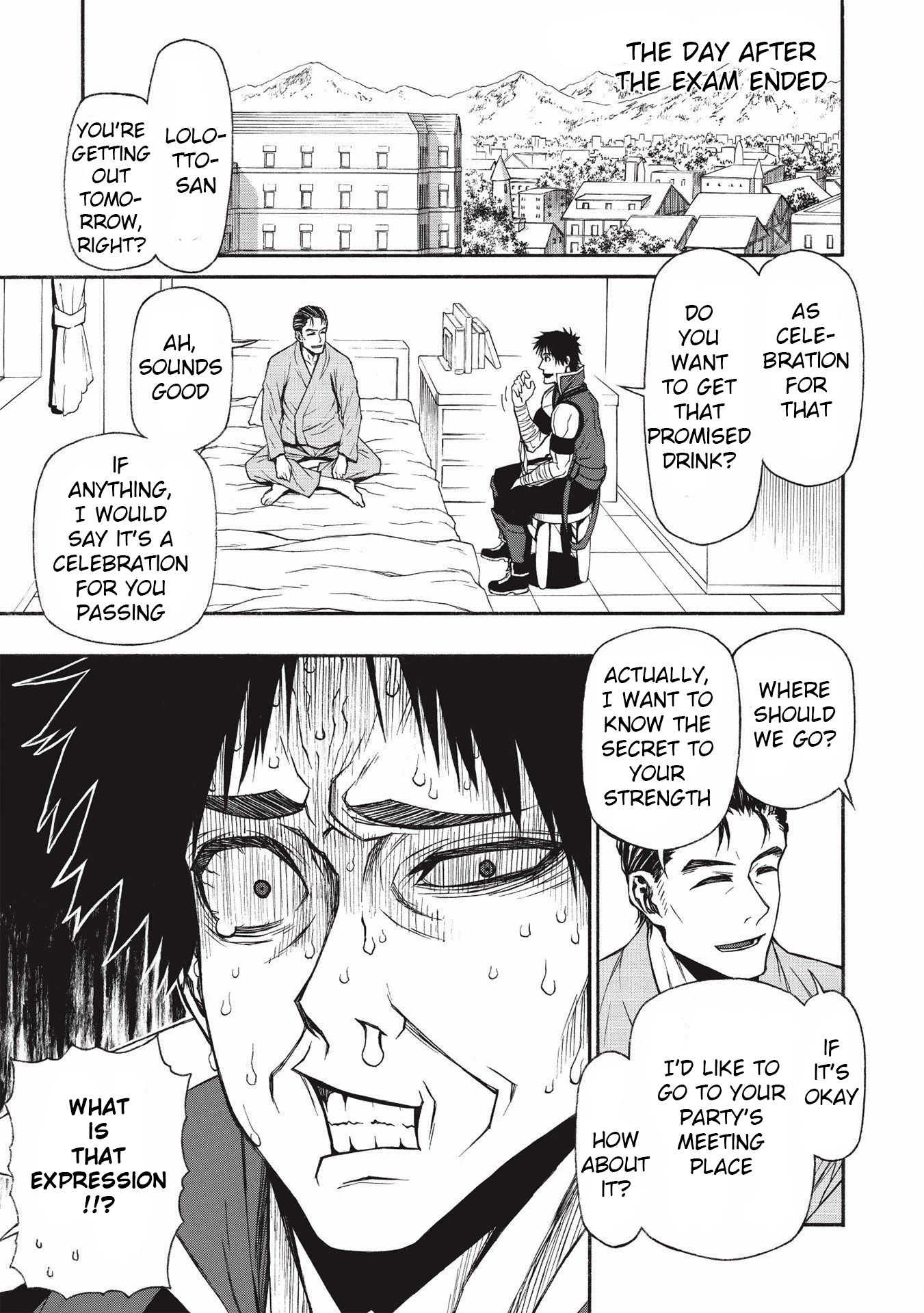 Shinmai Ossan Bouken-sha, Saikyou paati ni shinu hodo kitae rarete Muteki ni naru chapter 13 page 1