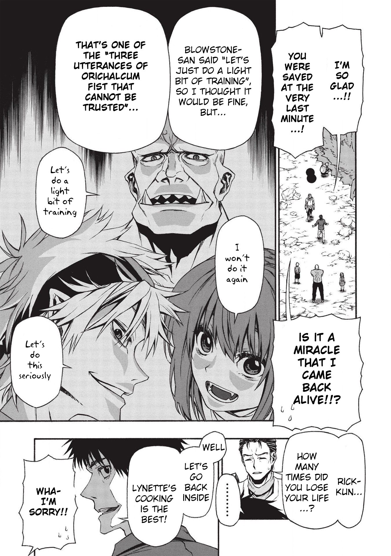 Shinmai Ossan Bouken-sha, Saikyou paati ni shinu hodo kitae rarete Muteki ni naru chapter 13 page 22