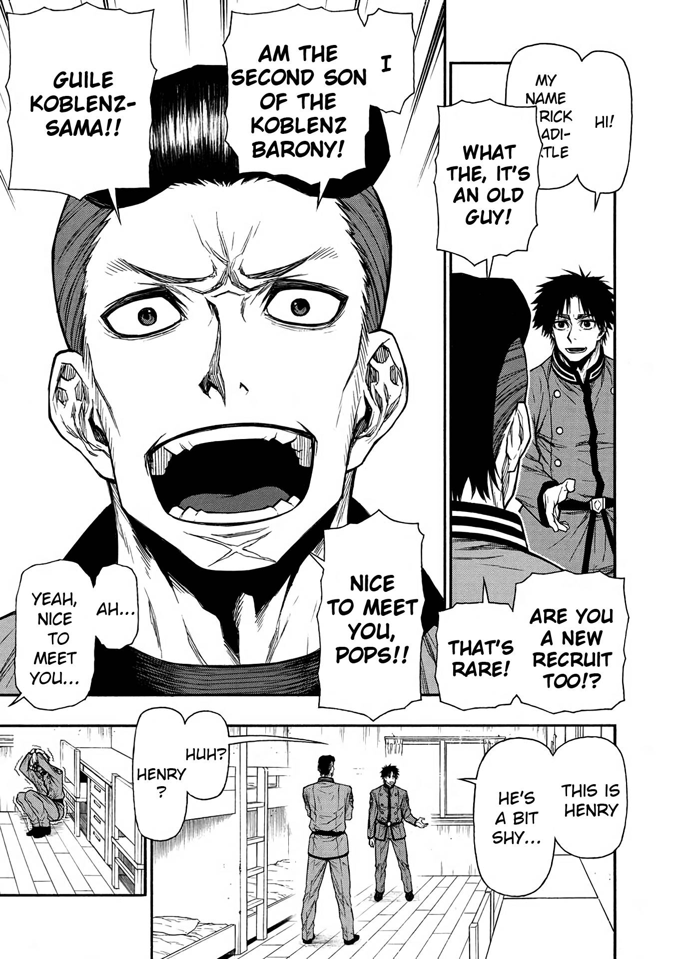 Shinmai Ossan Bouken-sha, Saikyou paati ni shinu hodo kitae rarete Muteki ni naru chapter 38 page 13