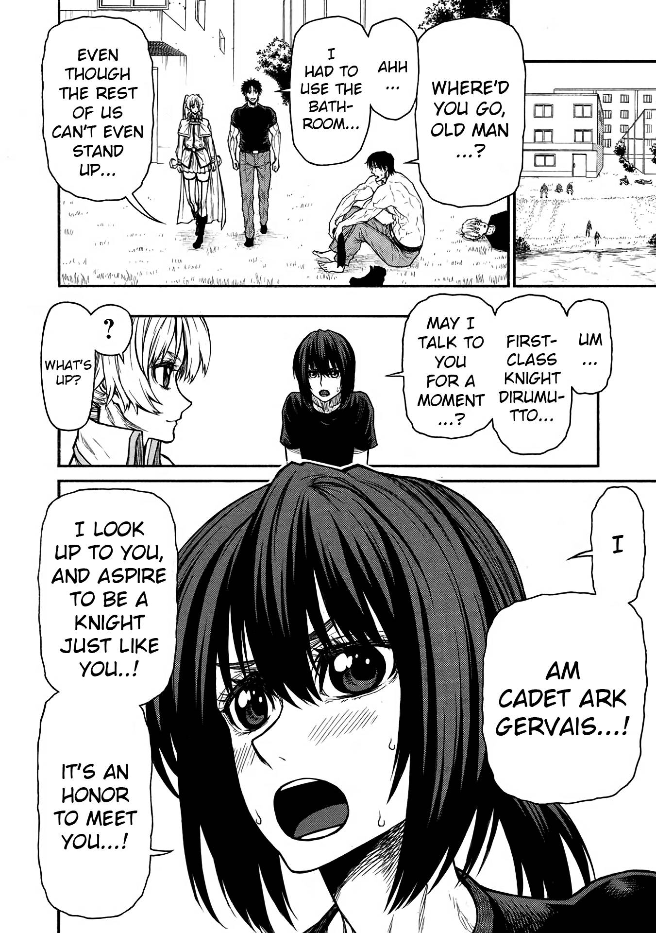 Shinmai Ossan Bouken-sha, Saikyou paati ni shinu hodo kitae rarete Muteki ni naru chapter 40 page 6