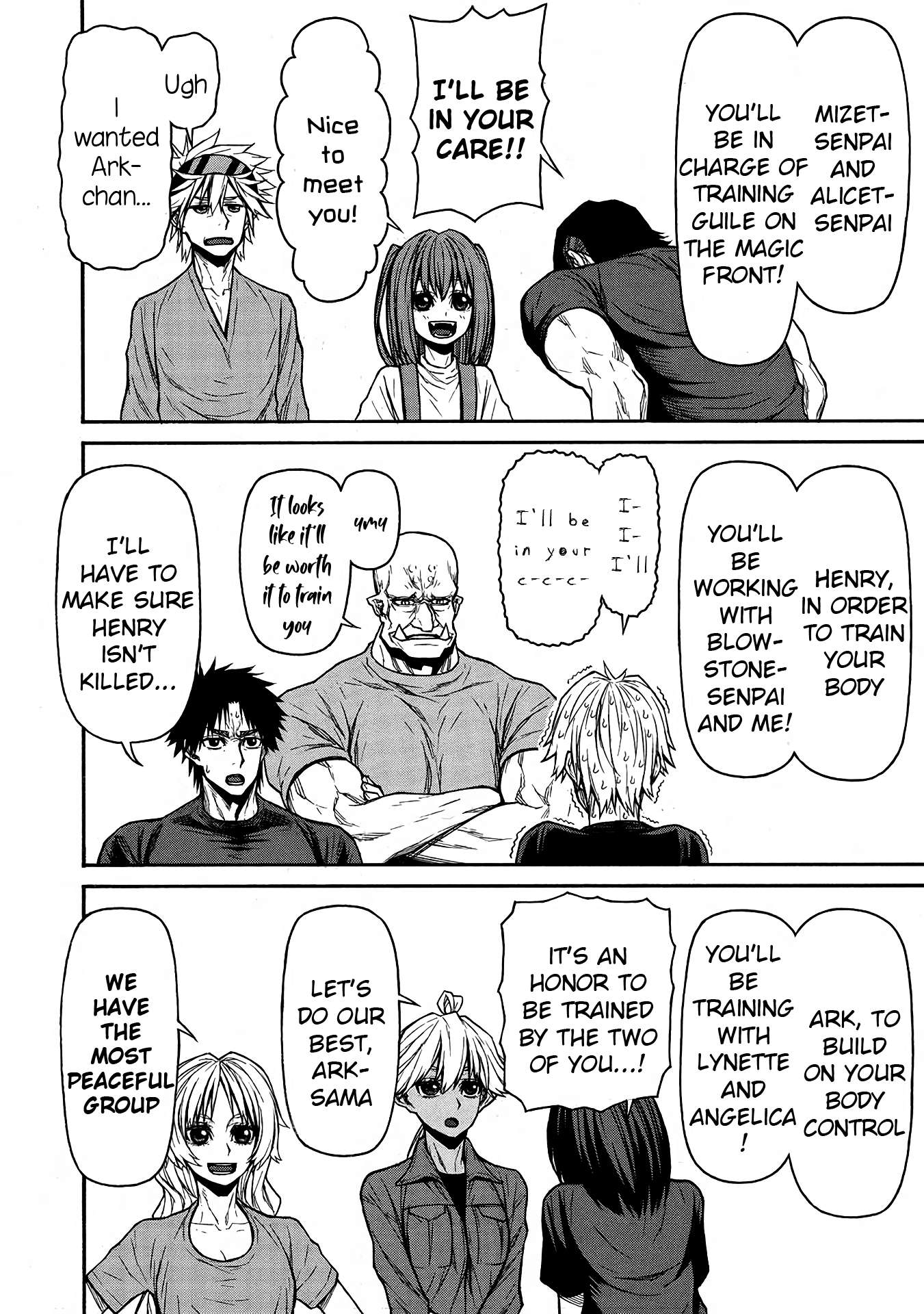 Shinmai Ossan Bouken-sha, Saikyou paati ni shinu hodo kitae rarete Muteki ni naru chapter 44 page 10