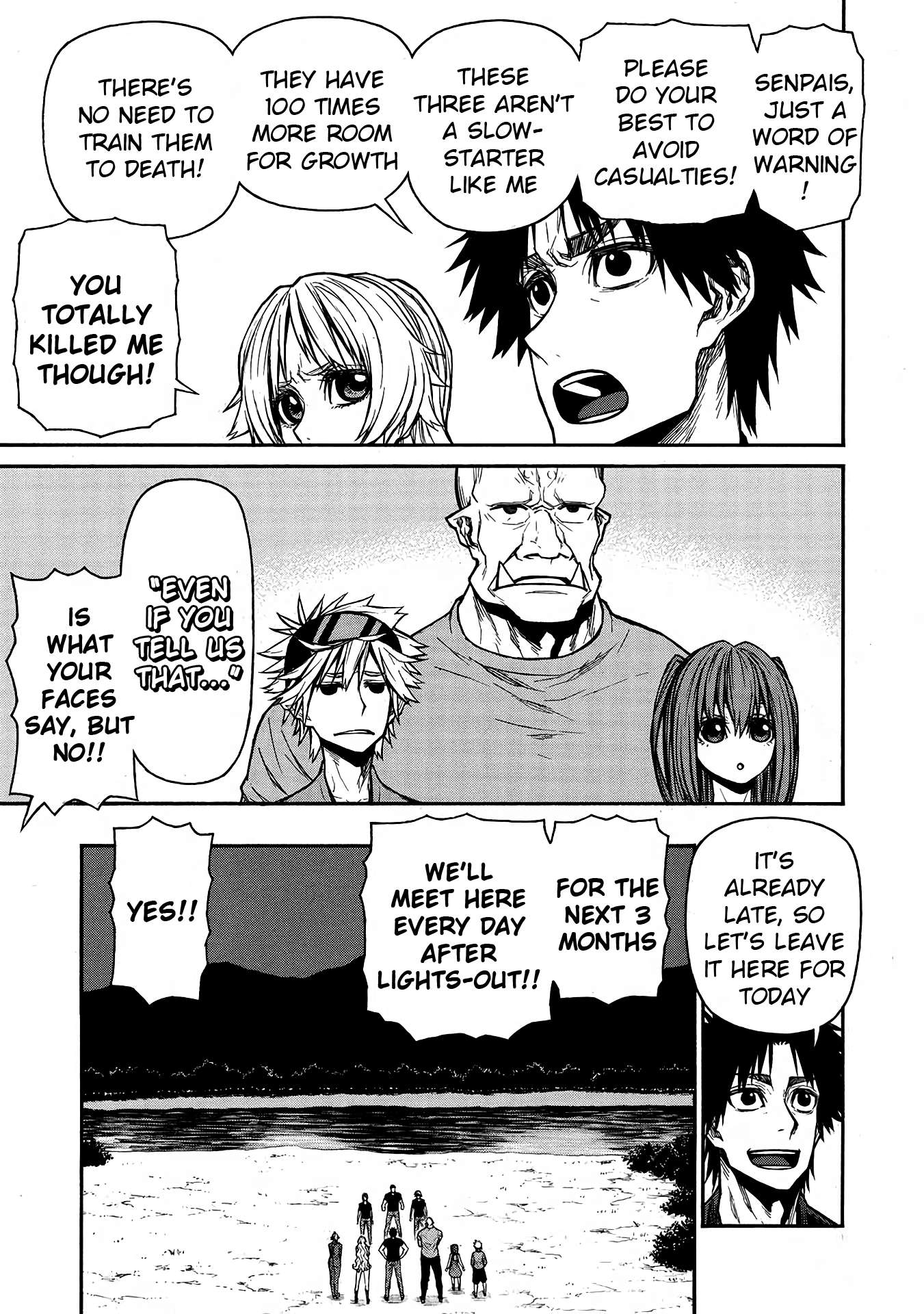 Shinmai Ossan Bouken-sha, Saikyou paati ni shinu hodo kitae rarete Muteki ni naru chapter 44 page 11