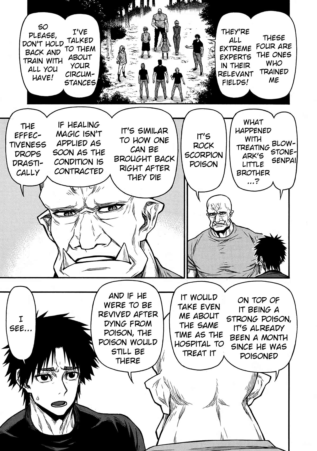 Shinmai Ossan Bouken-sha, Saikyou paati ni shinu hodo kitae rarete Muteki ni naru chapter 44 page 7