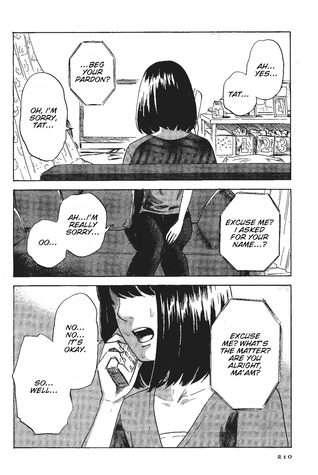 Shino-chan wa Jibun no Namae ga Ienai chapter 11 page 15