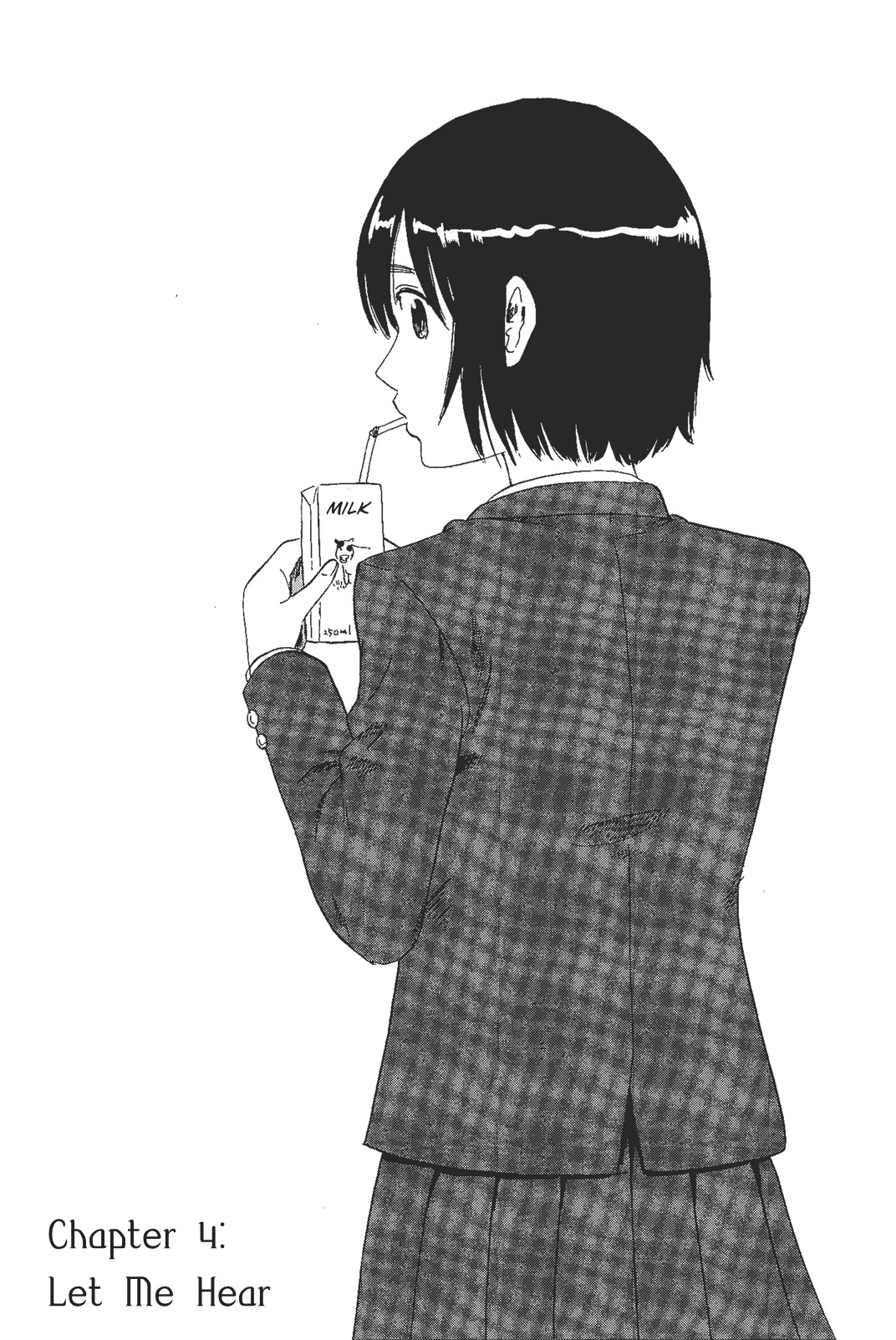 Shino-chan wa Jibun no Namae ga Ienai chapter 4 page 1