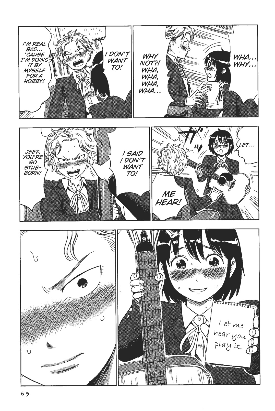 Shino-chan wa Jibun no Namae ga Ienai chapter 4 page 13