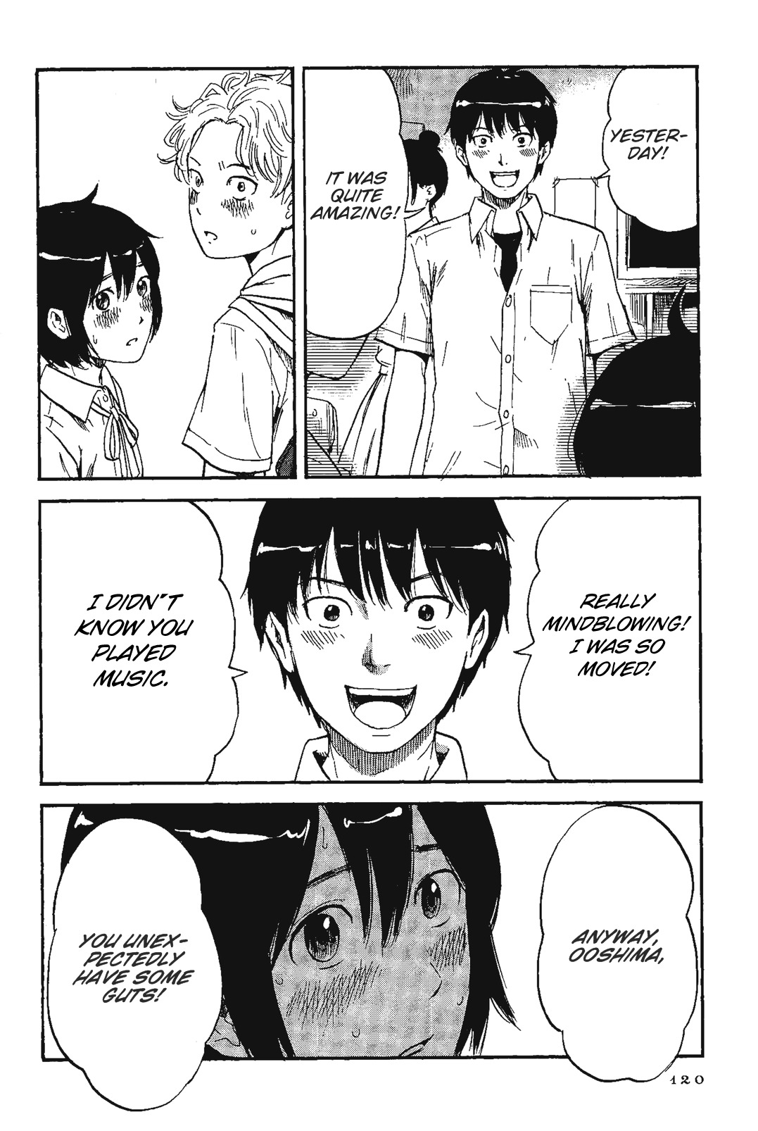 Shino-chan wa Jibun no Namae ga Ienai chapter 7 page 6