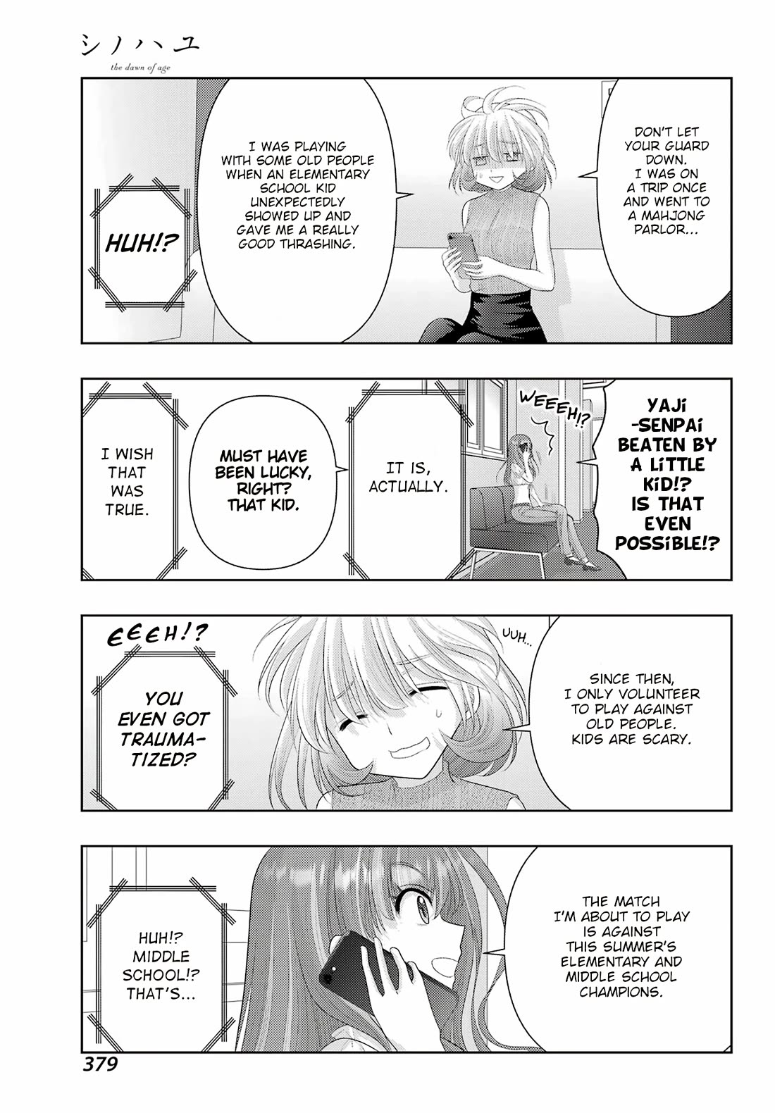 Shinohayu - The Dawn of Age chapter 115 page 6