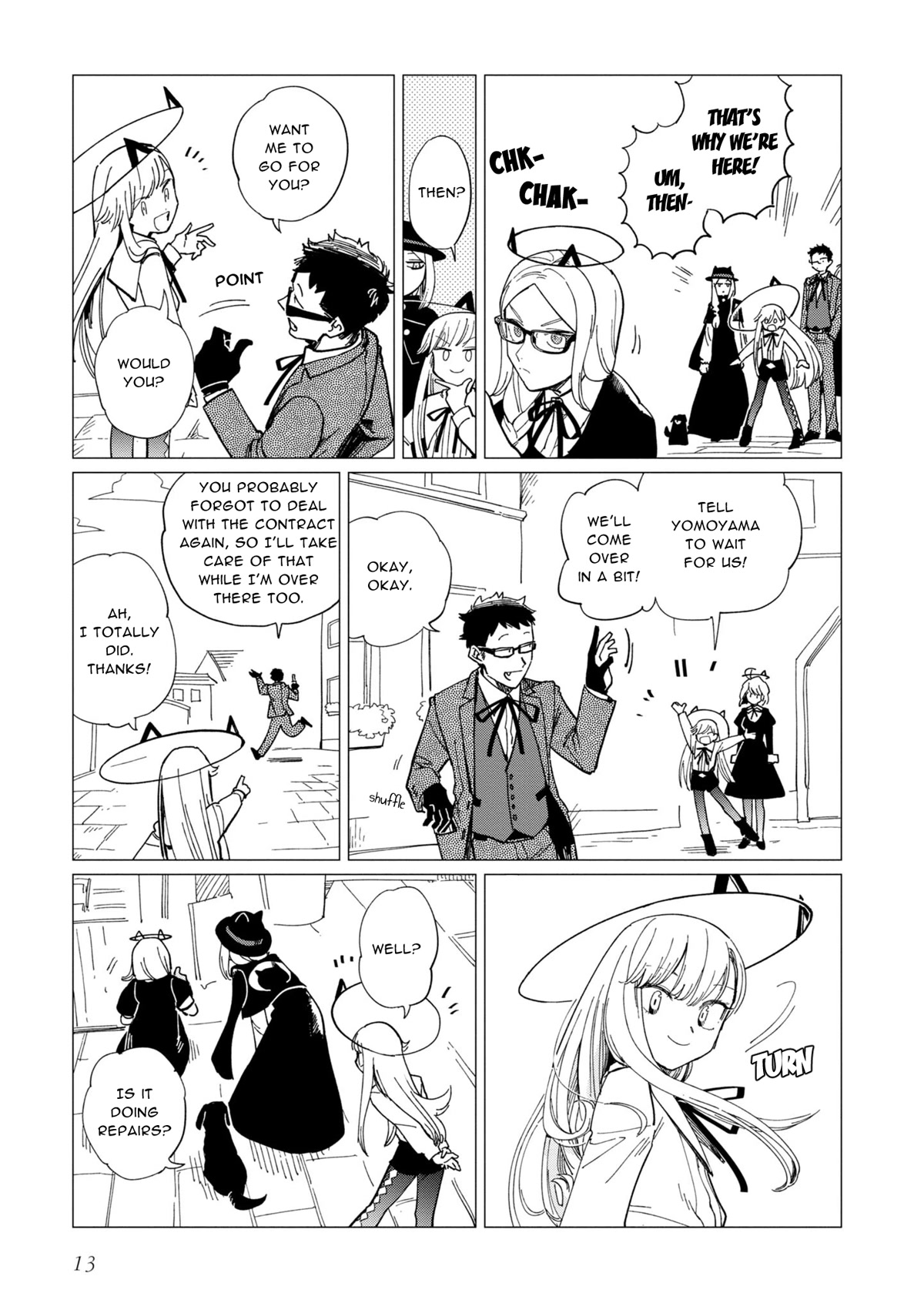 Shinozaki Kun No Mente Jijou chapter 17 page 13