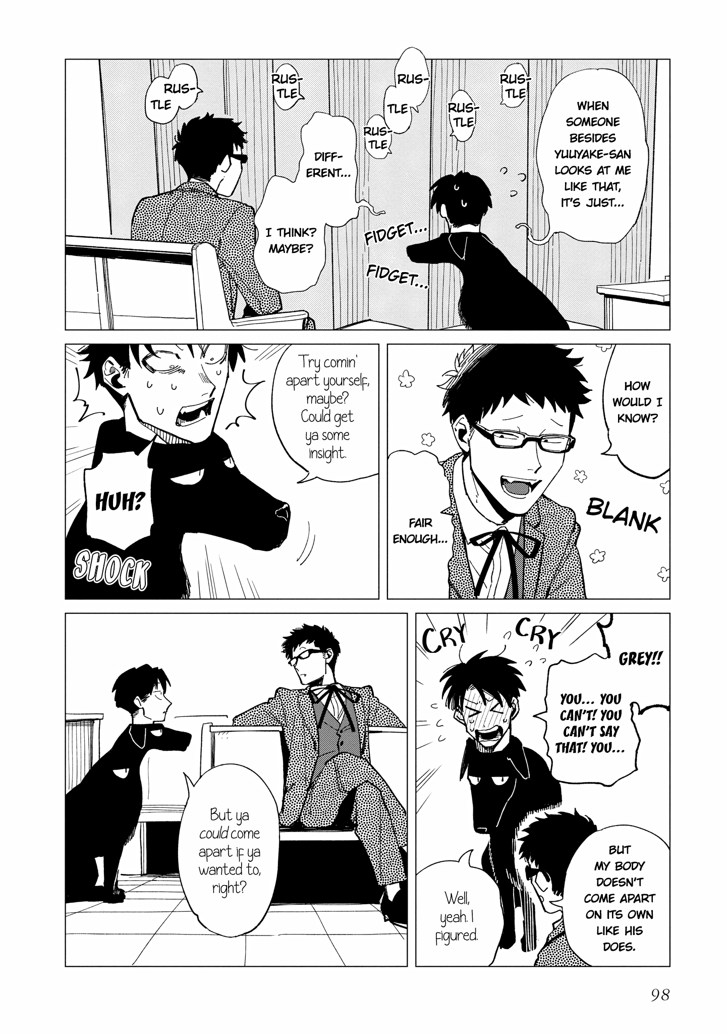 Shinozaki Kun No Mente Jijou chapter 24 page 8