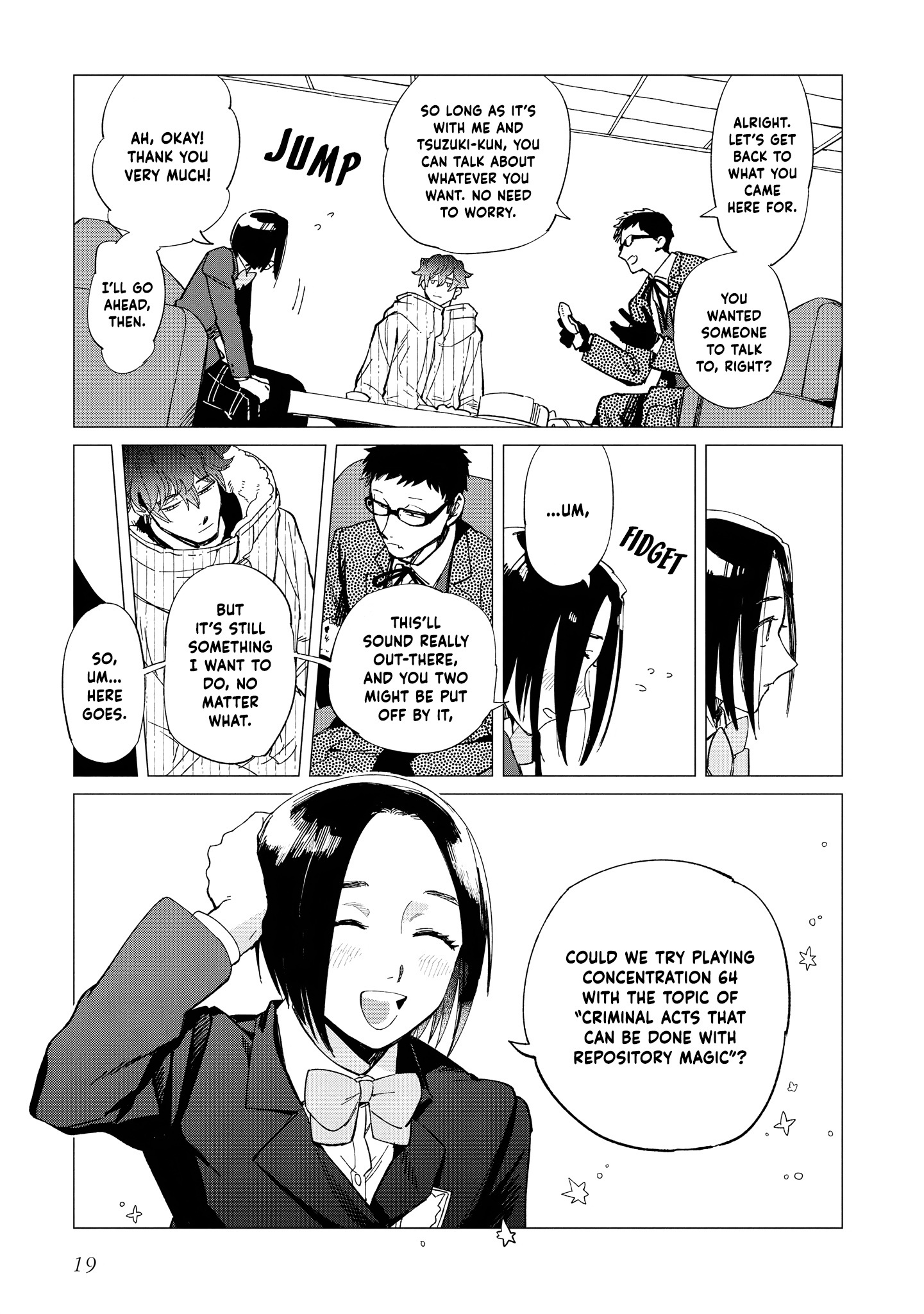Shinozaki Kun No Mente Jijou chapter 31 page 19