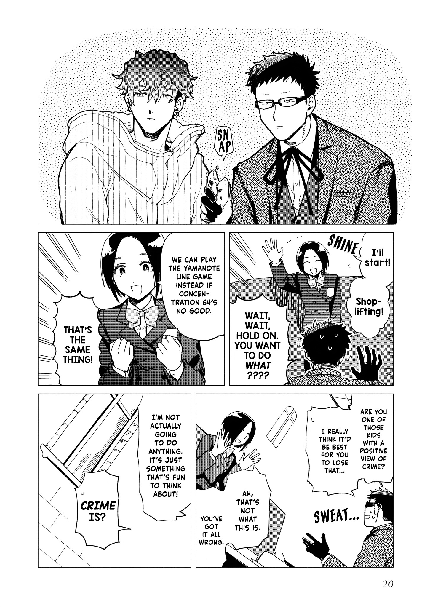 Shinozaki Kun No Mente Jijou chapter 31 page 20