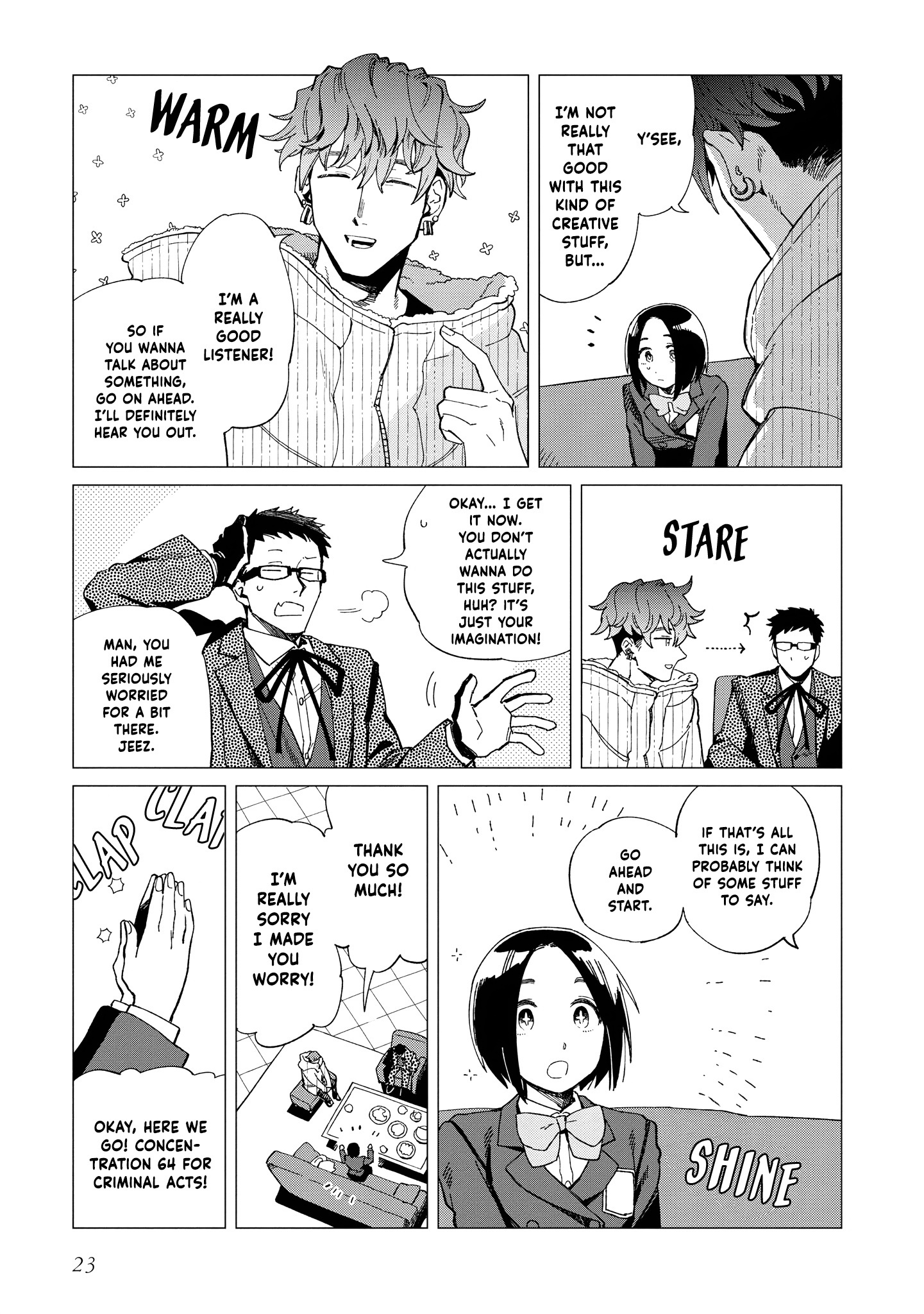 Shinozaki Kun No Mente Jijou chapter 31 page 23