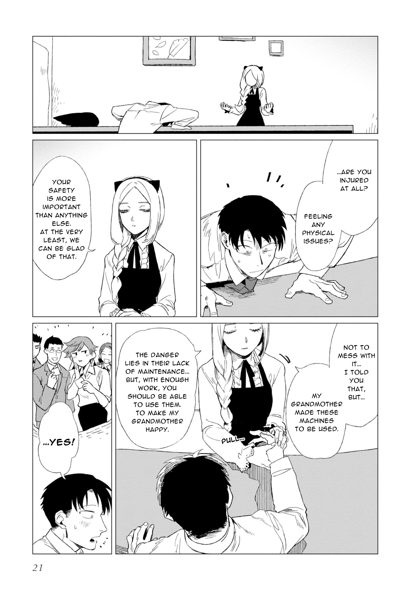 Shinozaki Kun No Mente Jijou chapter 5 page 22
