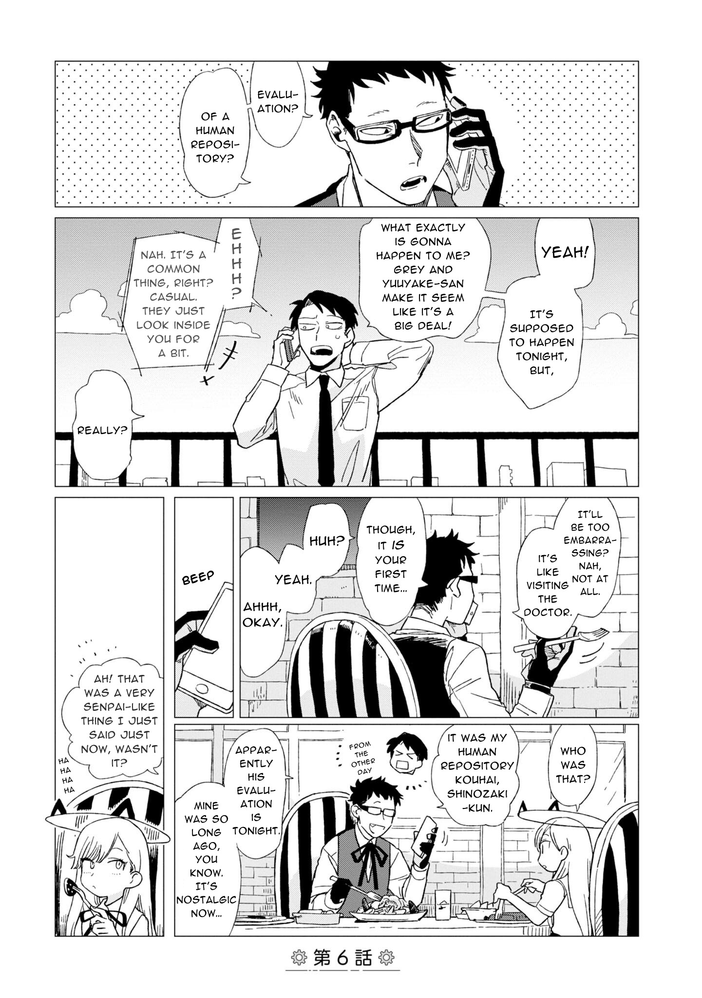 Shinozaki Kun No Mente Jijou chapter 6 page 1