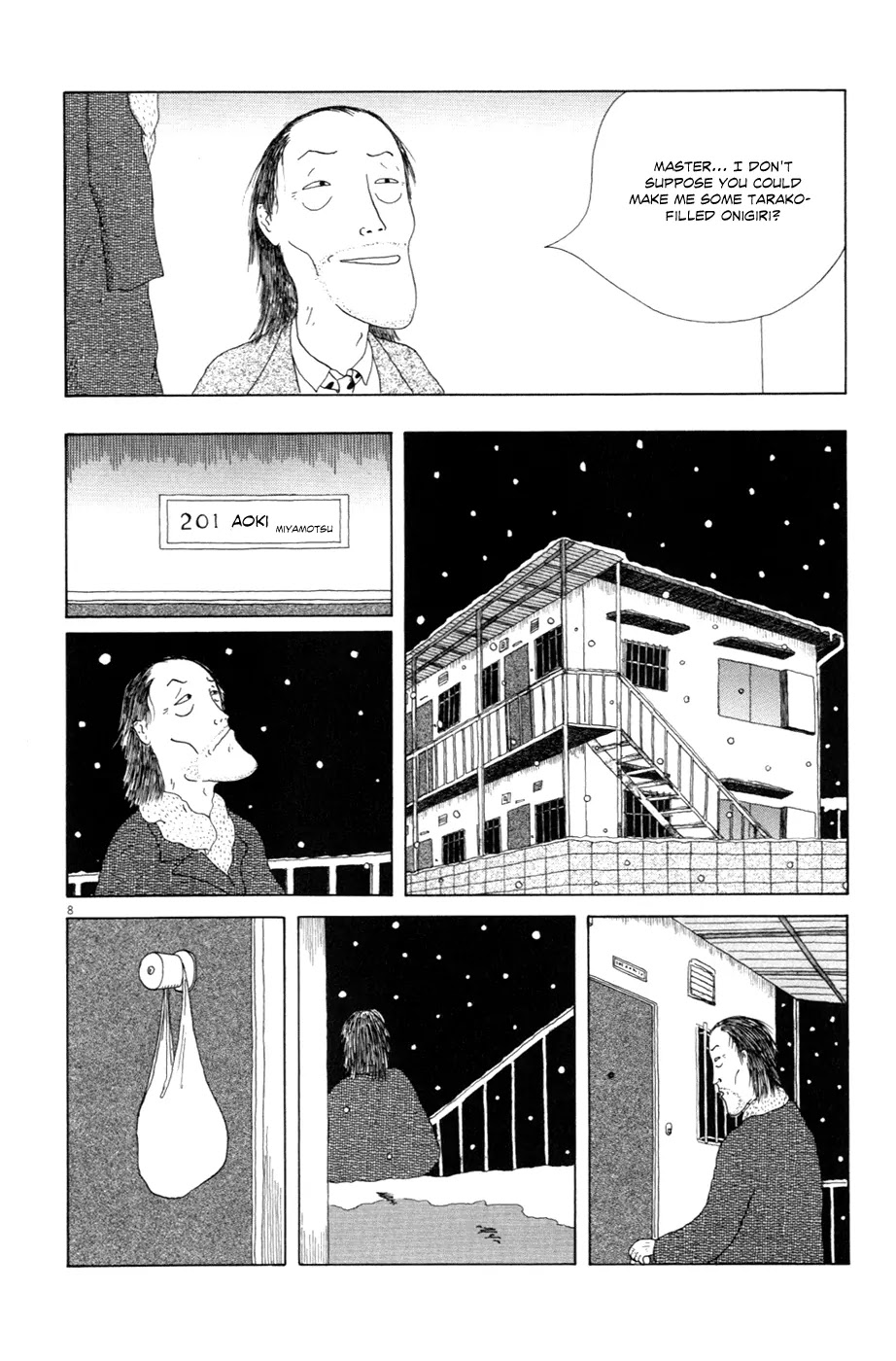 Shinya Shokudou chapter 7 page 8