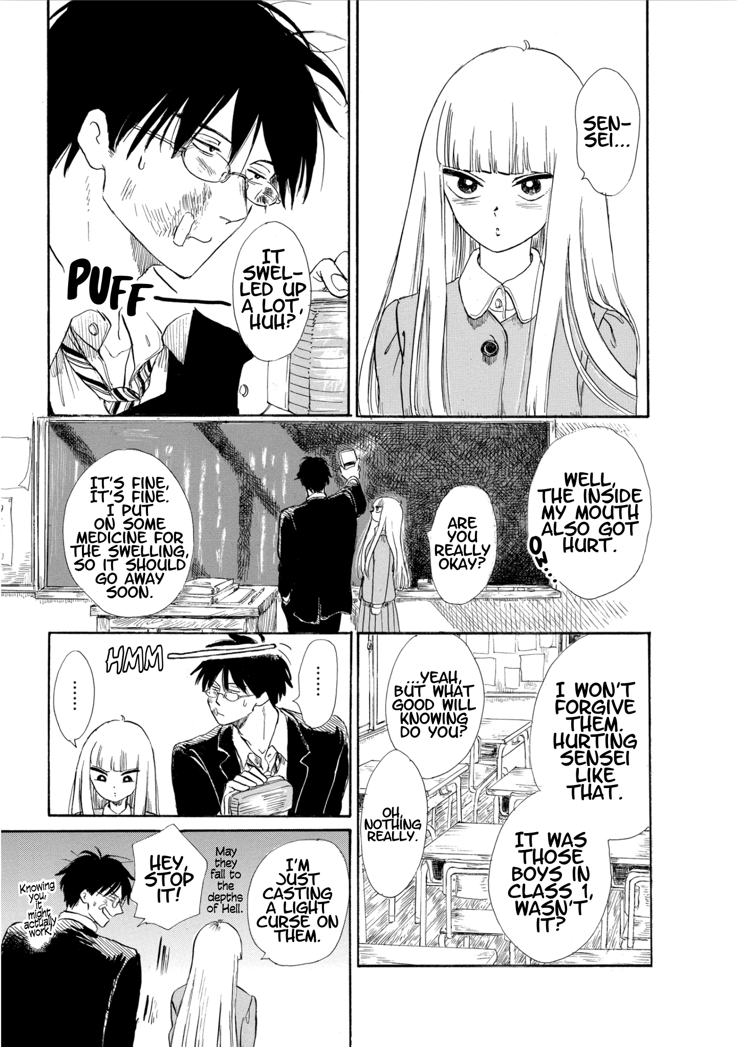 Shiota-sensei to Amai-chan chapter 13 page 4