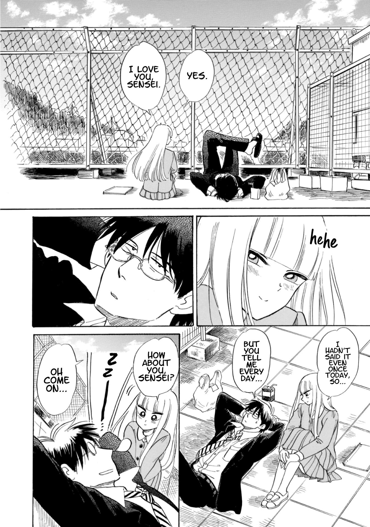Shiota-sensei to Amai-chan chapter 15 page 7