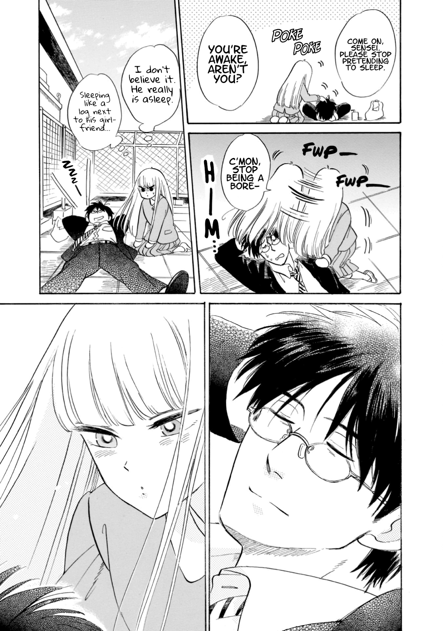 Shiota-sensei to Amai-chan chapter 15 page 8
