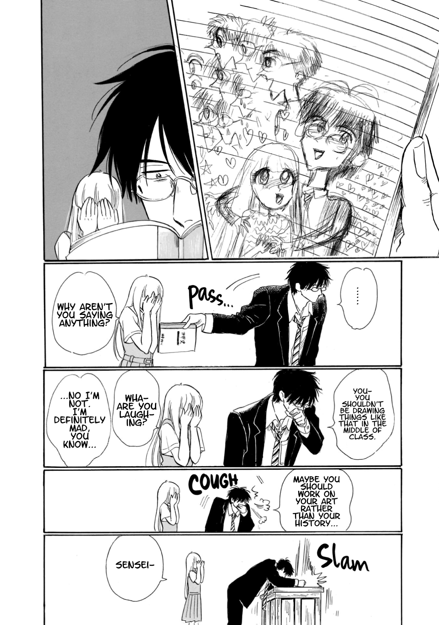 Shiota-sensei to Amai-chan chapter 16 page 8