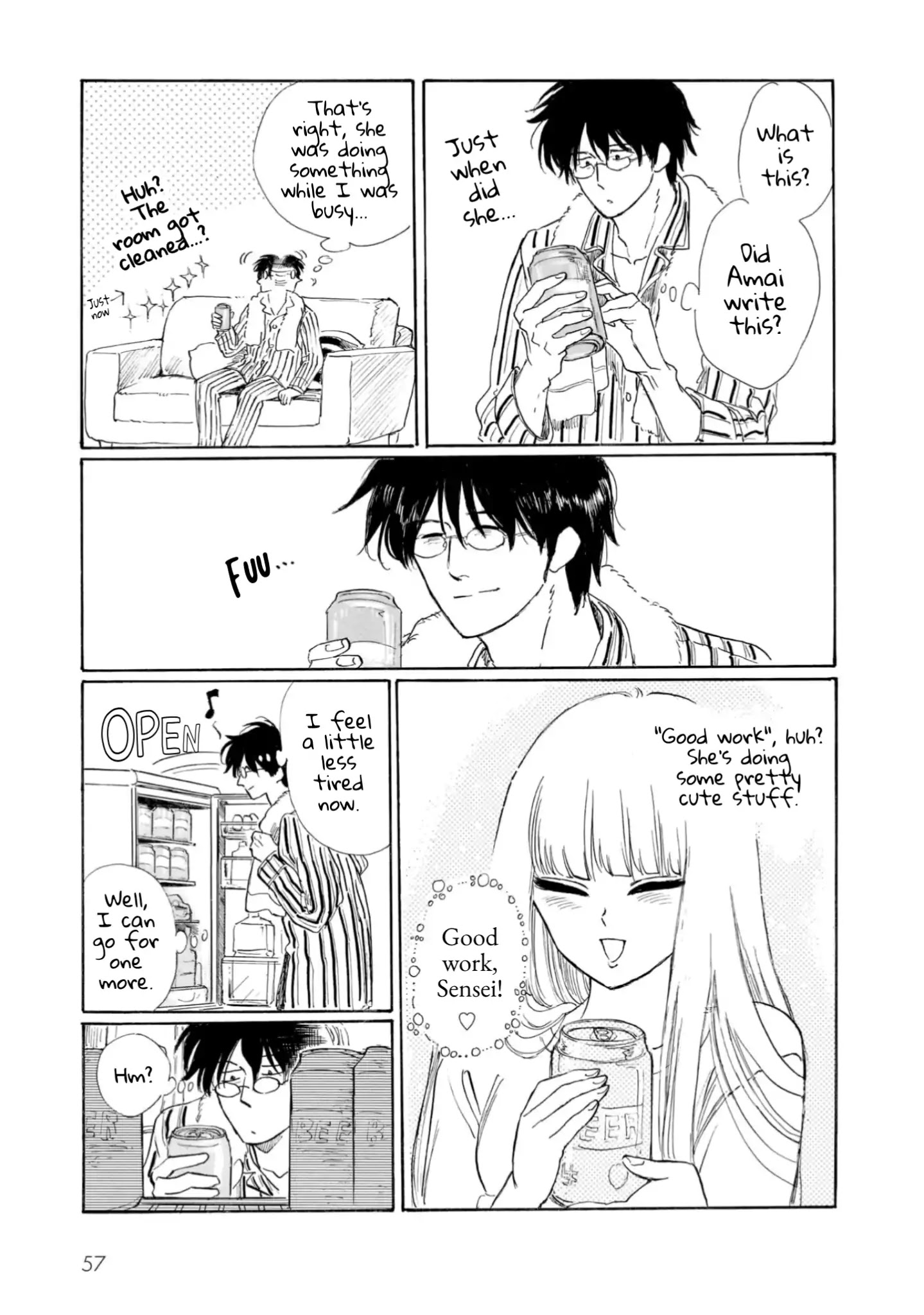 Shiota-sensei to Amai-chan chapter 17.5 page 2