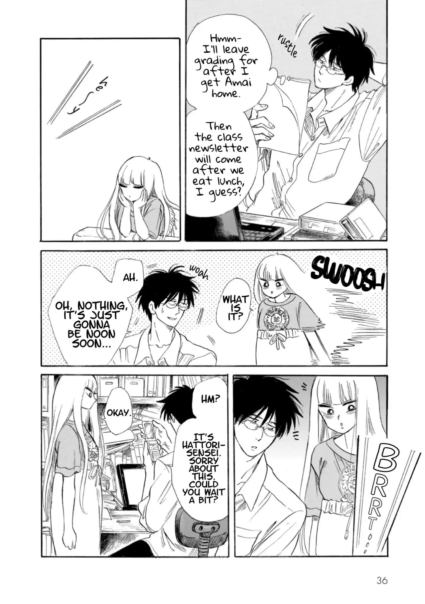 Shiota-sensei to Amai-chan chapter 17 page 12